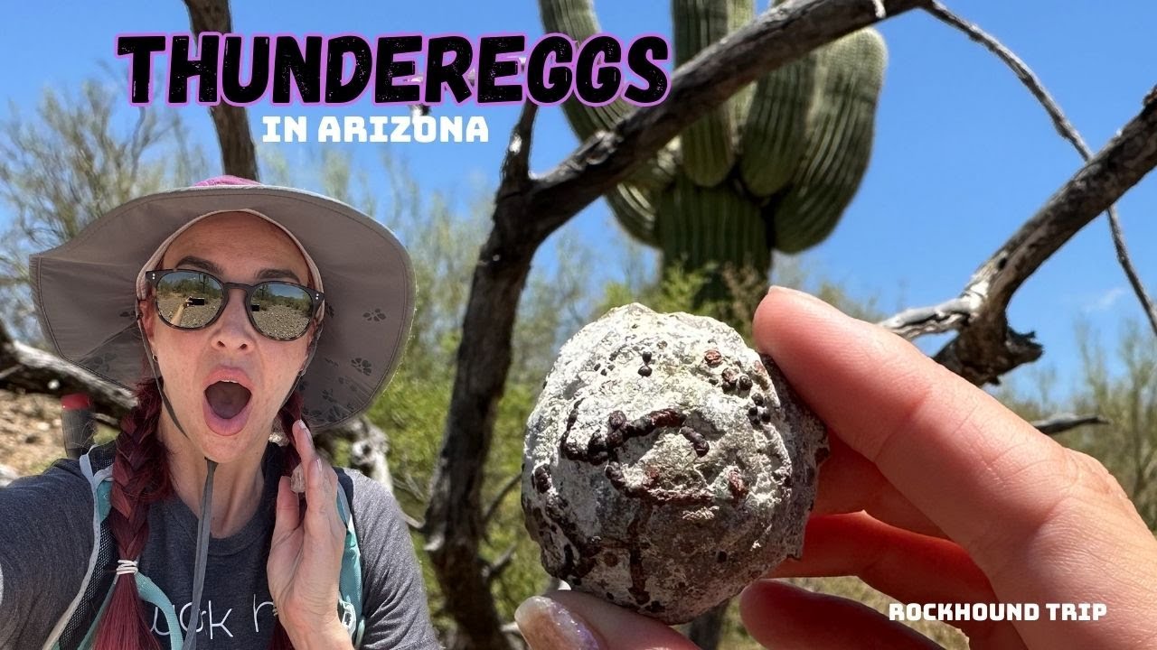 THUNDEREGGS в Аризонском озере Плезант моется