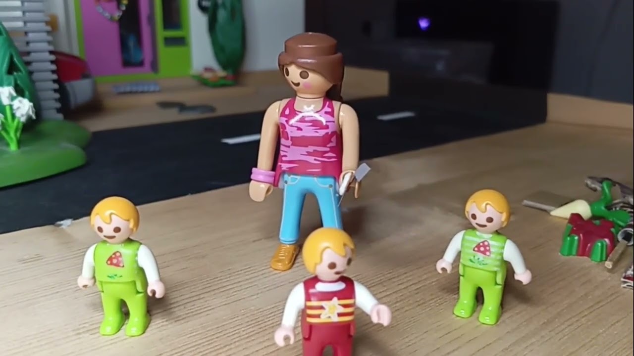 Der Busch geht in Flammen auf/Playmobil Silvester