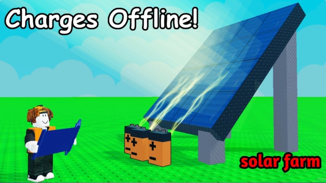 I play solar farm and do best idea 😍😍