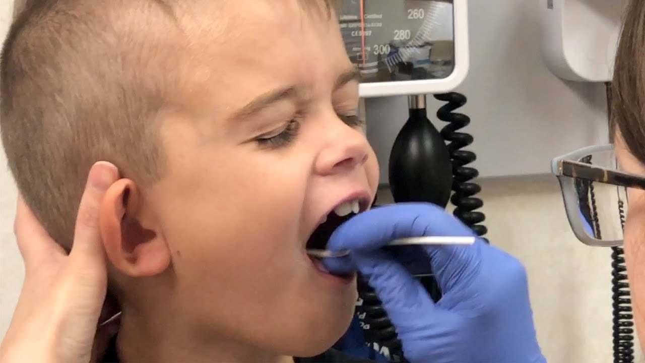 VISIT TO CVS MINUTE CLINIC FOR A STREP TEST WITH TWO SICK KIDS