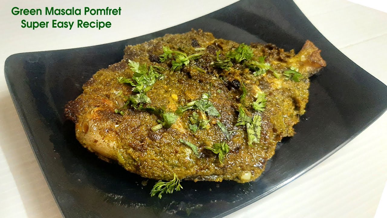 Pomfret in green masala | हरे मसाले में बनी पापलेट की सुपर इजी एंड टेस्टी रेसिपी | Mumbai Kitchen