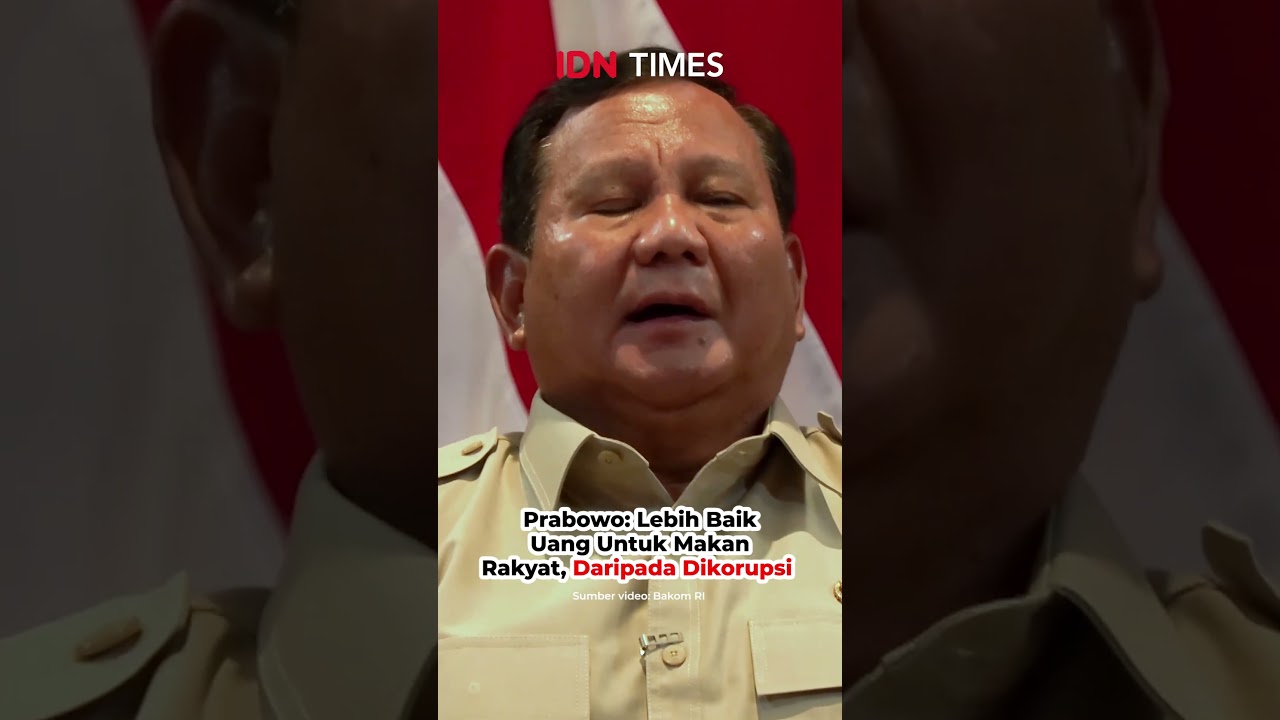 MBG Jalan Terus, Lebih Baik Uang Untuk Makan Rakyat Daripada Dikorupsi