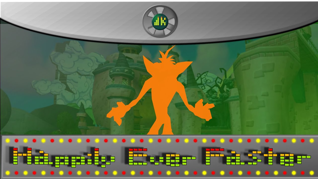 Happily Ever Faster (Crash: Tag Team Racing Cover)