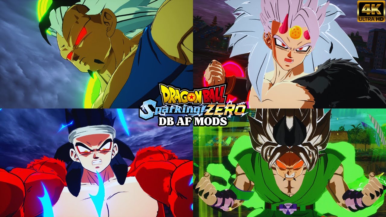 SUBSCRIBER REQUEST! Dragon Ball Sparking! Zero Best Mods Skins/Costume - Dragon Ball AF  [ 4K ]