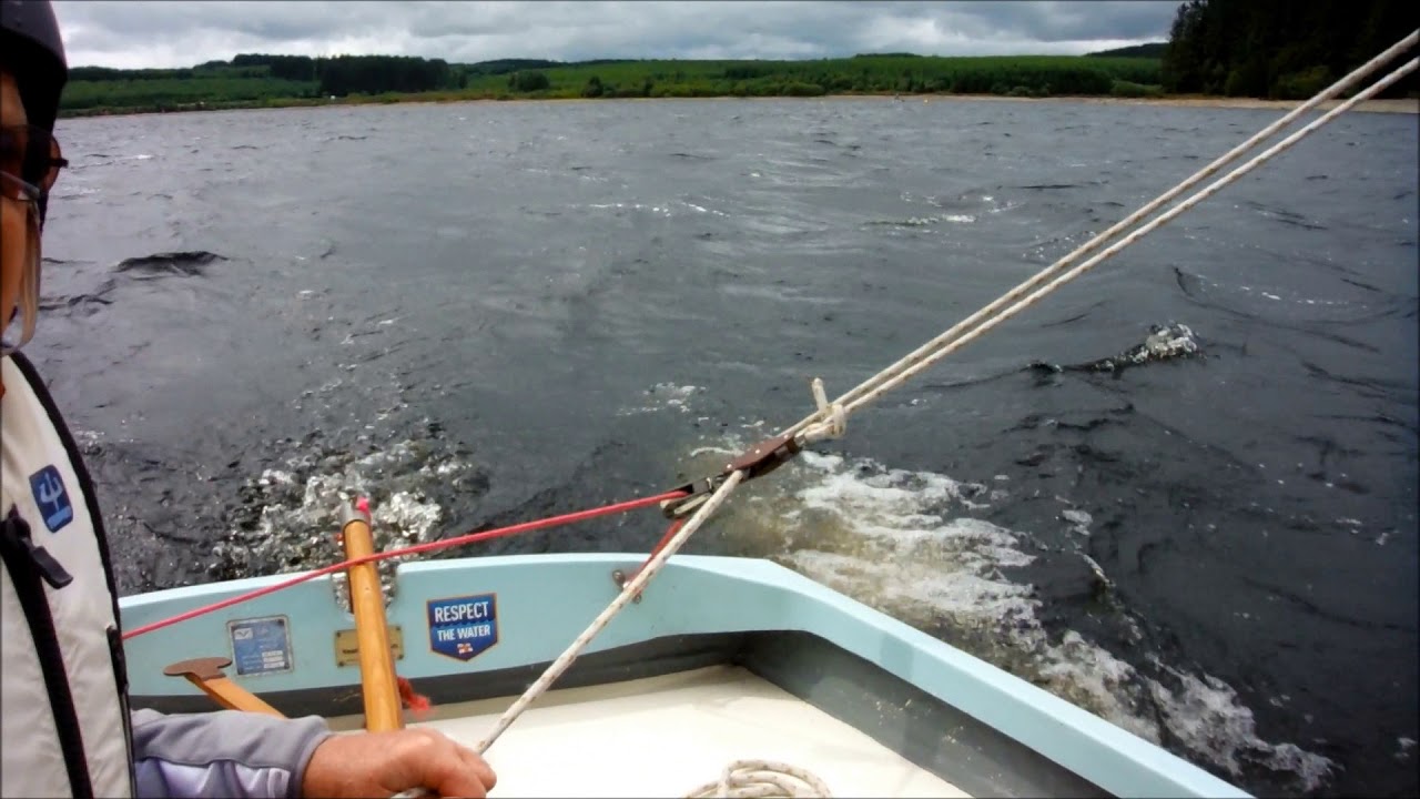 Gull Dinghy Cruising, Wales Highest Sailing Club, Llyn Brenig