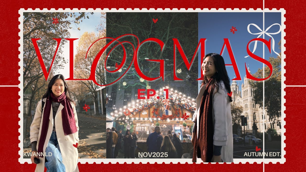 Vlogmas ep.1 เที่ยวลอนดอนกับครอบครัวช่วงก่อนคริสต์มาส🧣 | Kwannld