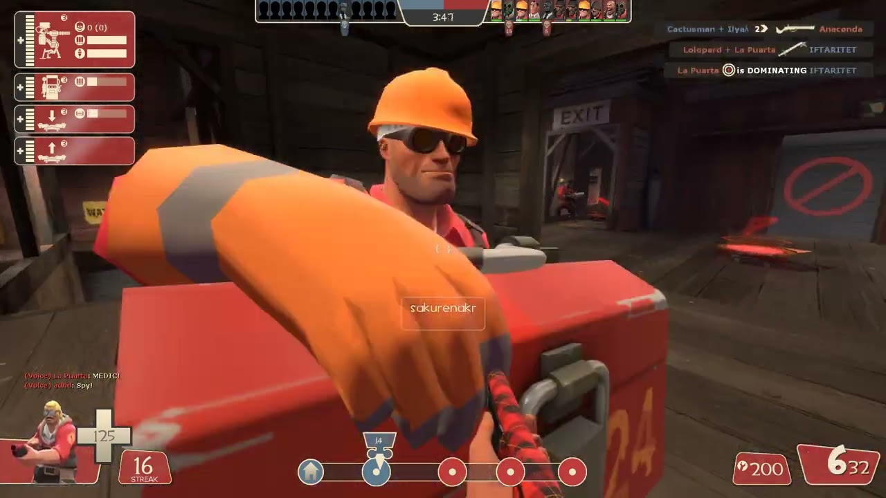 Team Fortress 2 Engineer Gameplay