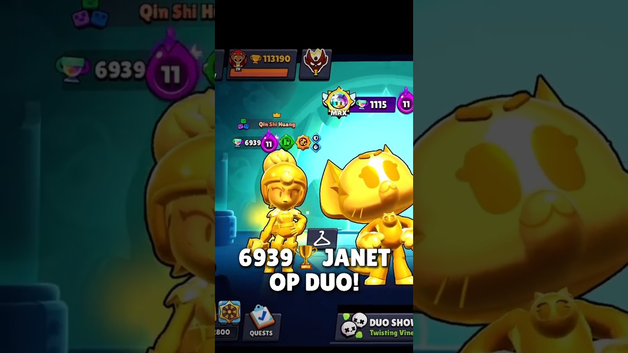 Highest Duo Lobby☠️ #brawlstars #supercellcreator