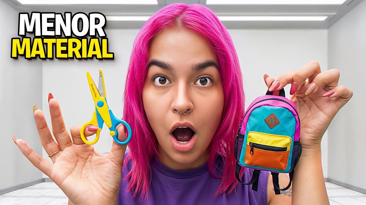TOUR PELO MENOR MATERIAL ESCOLAR DO MUNDO vs GIGANTE 