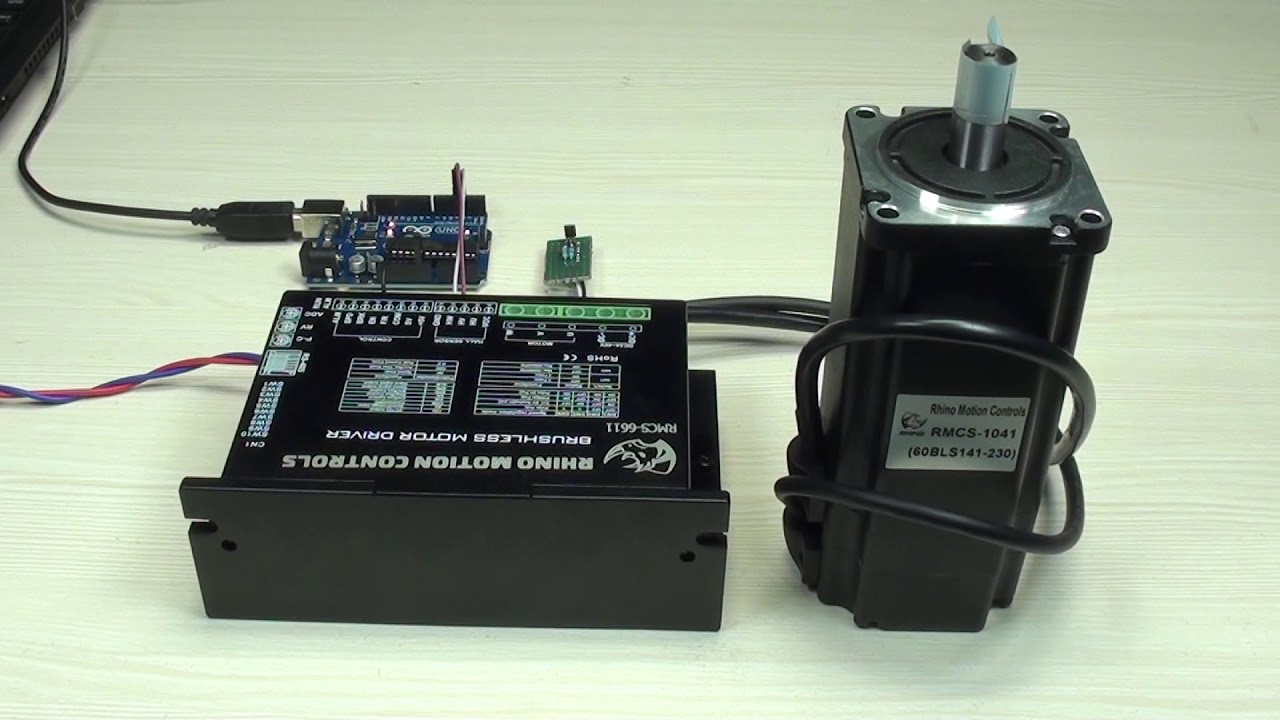 Rhino Motion Control Brushless Motor Driver 750W - PC/ PLC control in RS 485 Mode and PWM Mode