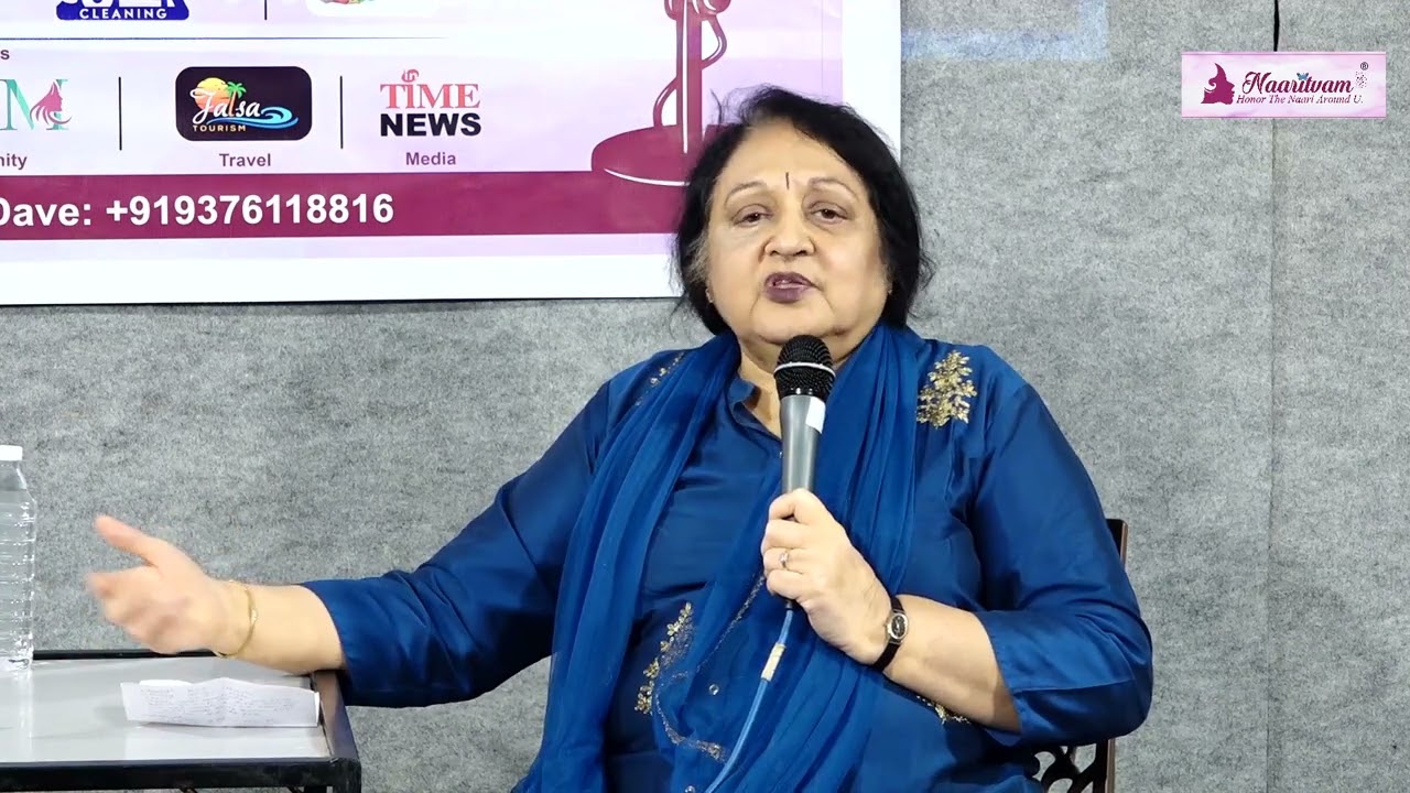 Our Speaker Malti Mehta talks about 