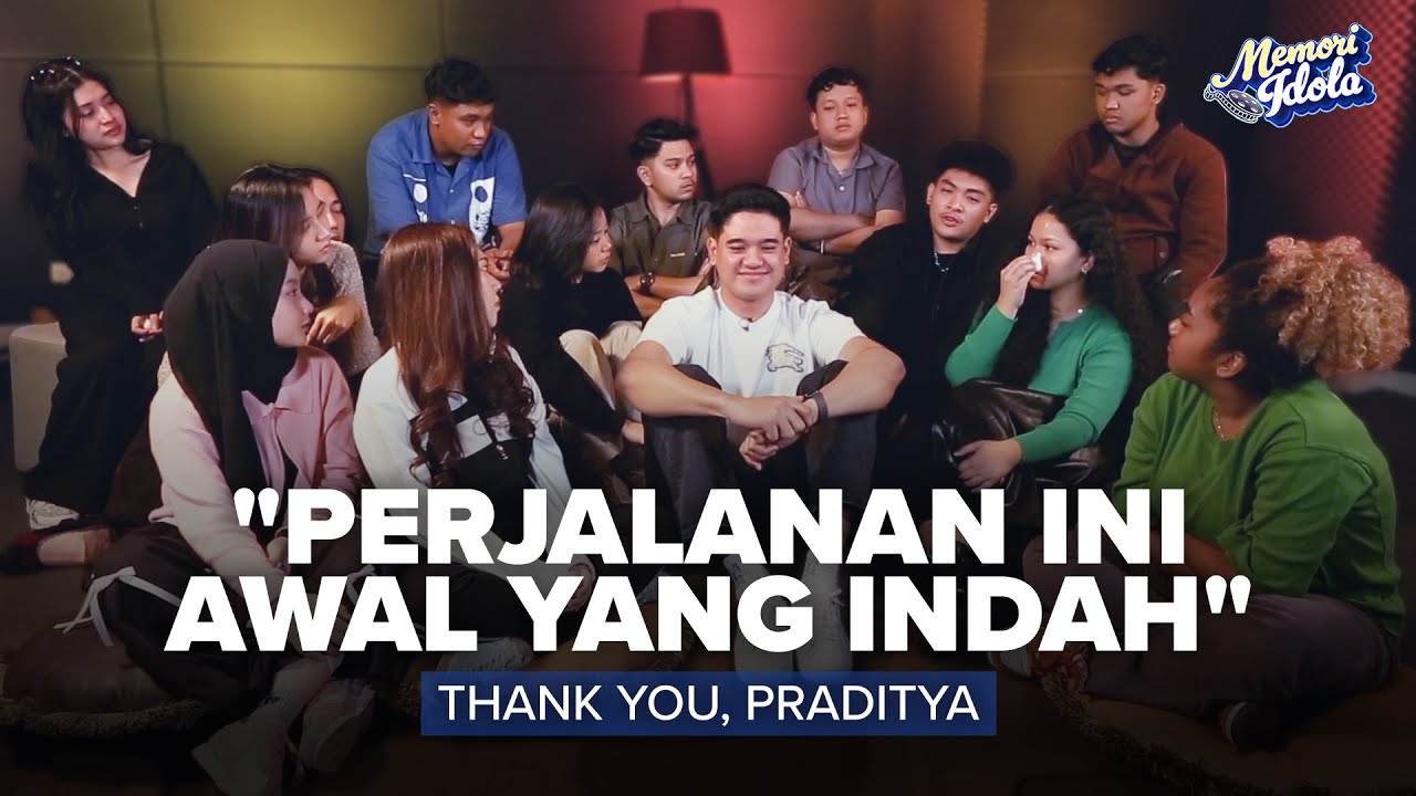 Penuh Haru! Momen Perpisahan Praditya dengan TOP 14 | Idol Xtra Memori Idola - Indonesian Idol XIV
