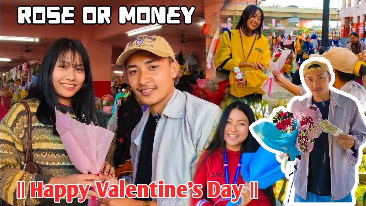 Rose Or Money[ ₹500/Rose ] ꯫ HaPPy Valentine's Day ꯫ chak charad yare