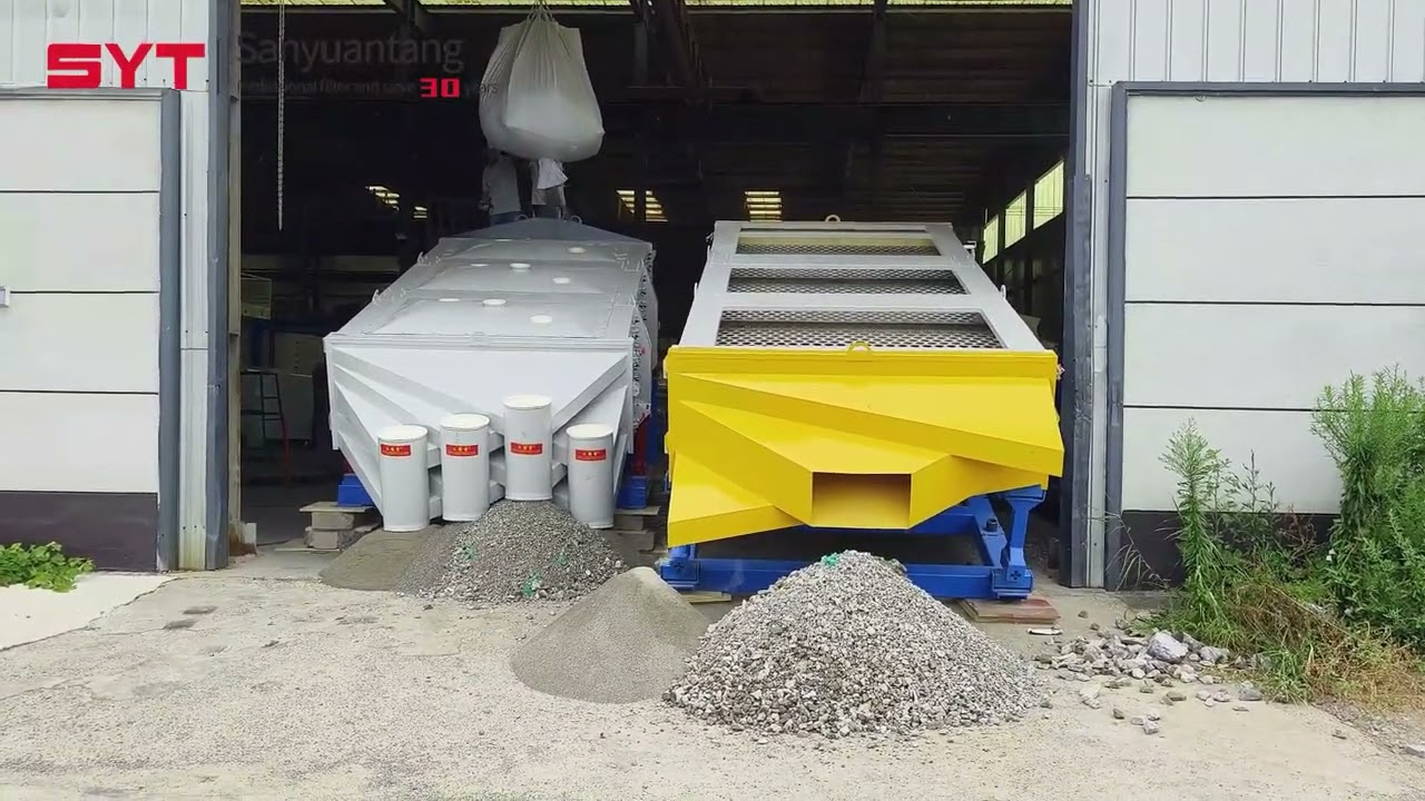 Probability linear swing vibrating screen