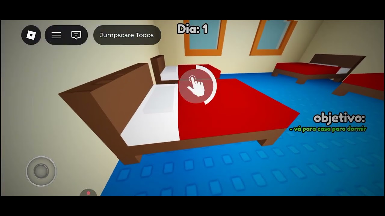 Jogando Insônia (horror) no Roblox