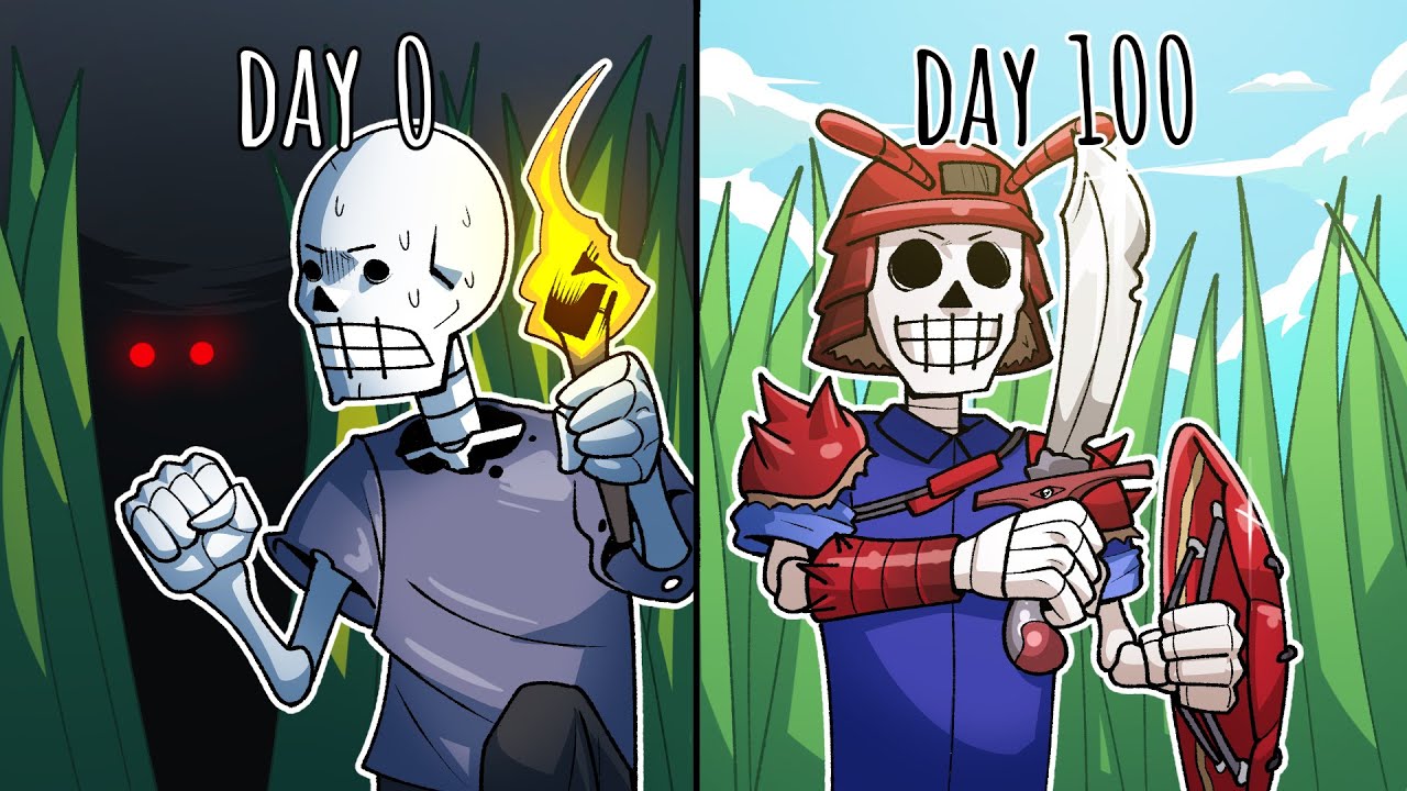 I Played 100 Days of Grounded