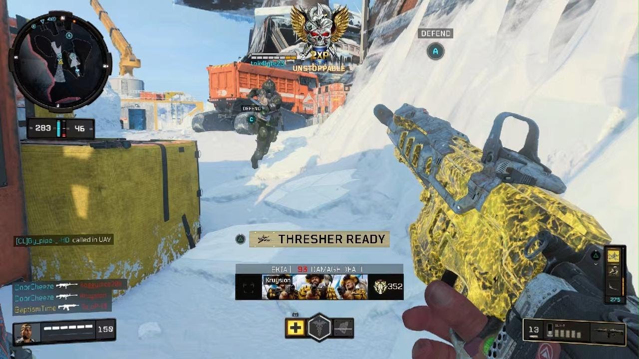 BLACK OPS 4 100+ kill flawless Nuclear (55 gunstreak )