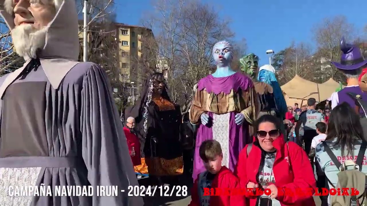 BIDASOAKO ERRALDOIAK - CAMPAÑA DE NAVIDAD IRUN - 28/12/2024.