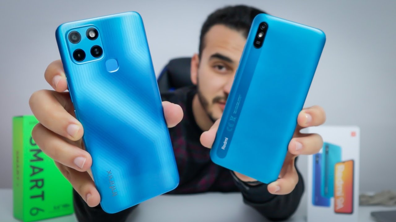 Infinix Smart 6 VS Xiaomi Redmi 9A / من سيكون الرابح ؟