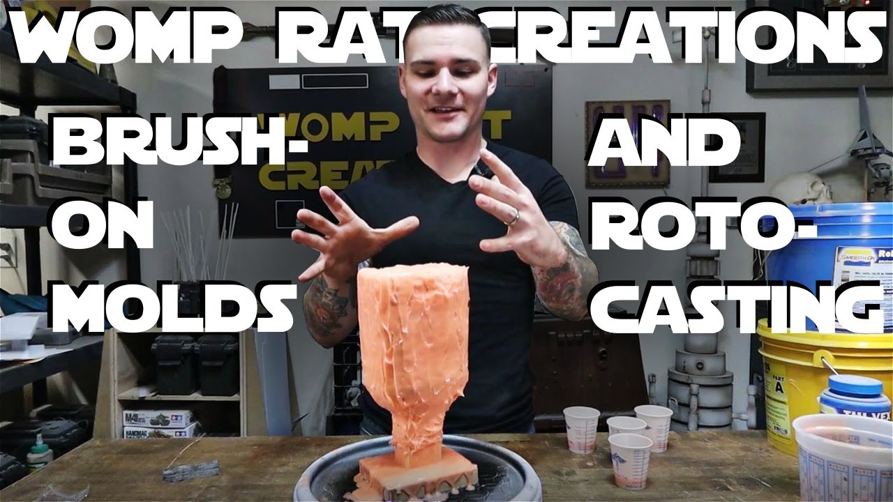 Something Completely Different: Brush On Molds & Roto Casting