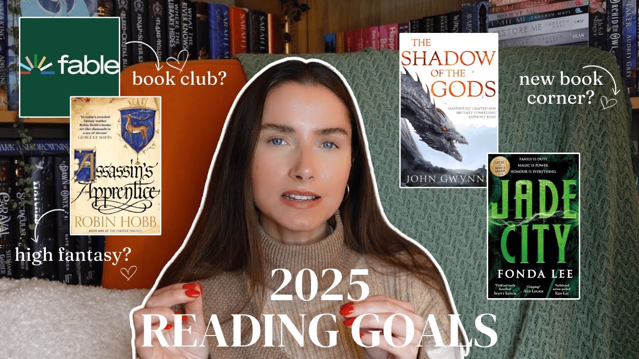 2025 READING GOALS ✨ | reflecting and setting intentions