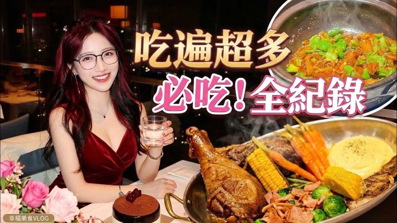 幸福美食Vlog｜吃遍超多美味必吃好料全纪录