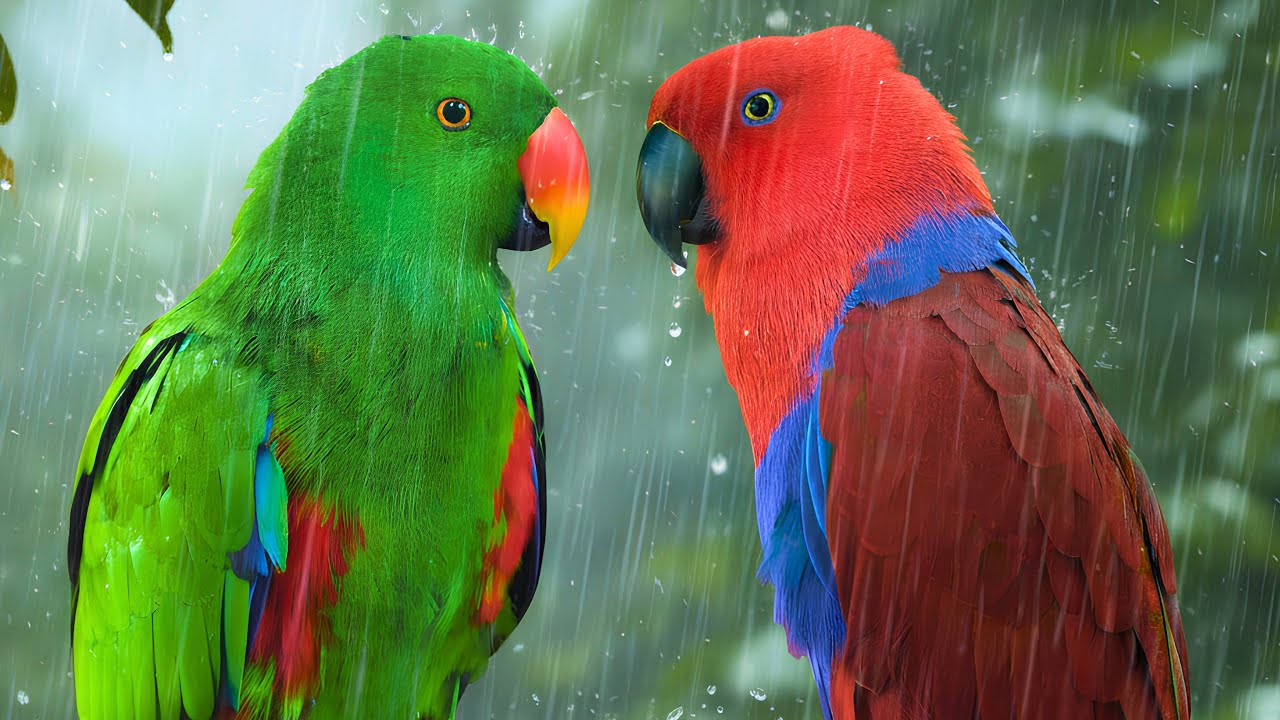 MOST STUNNING & BEAUTIFUL BIRDS IN THE WORLD 🌿 RELAXING MUSIC, SOOTHING NATURE SOUNDS, BIRD CHIPS 🌿