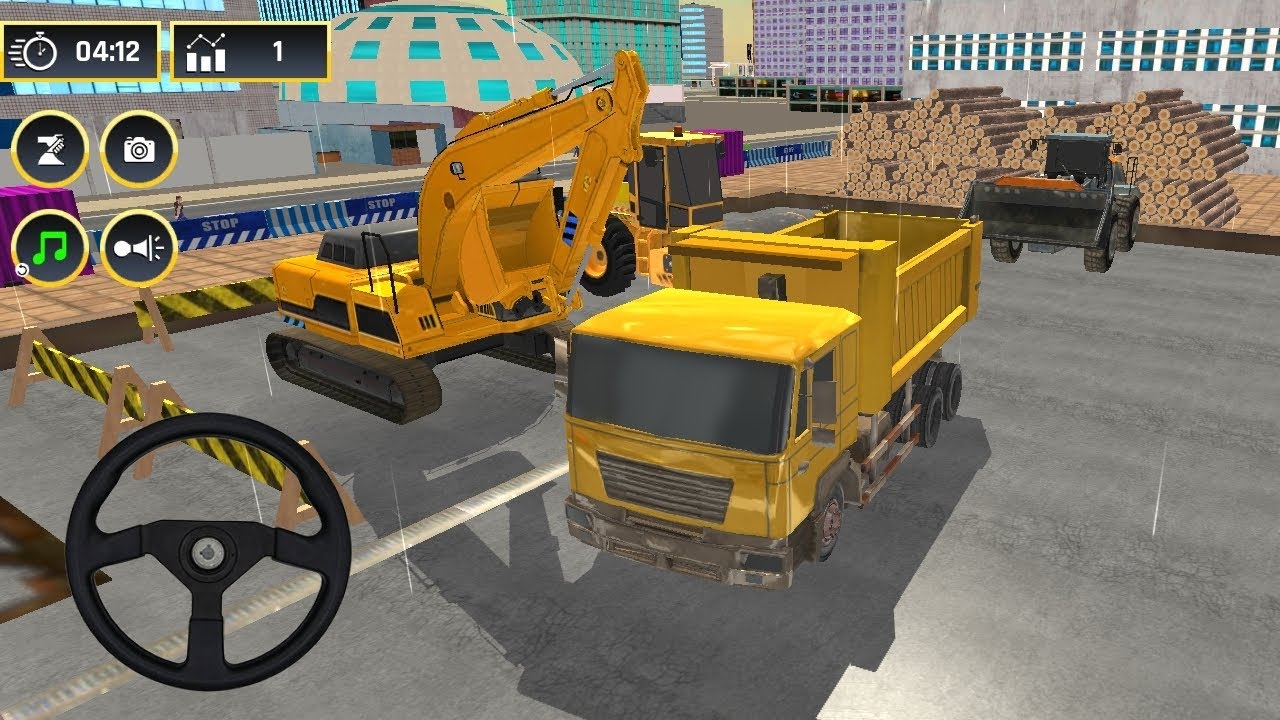 New City JCB Game 3D Road Construction || Android game play #jcb #gaming #viral 