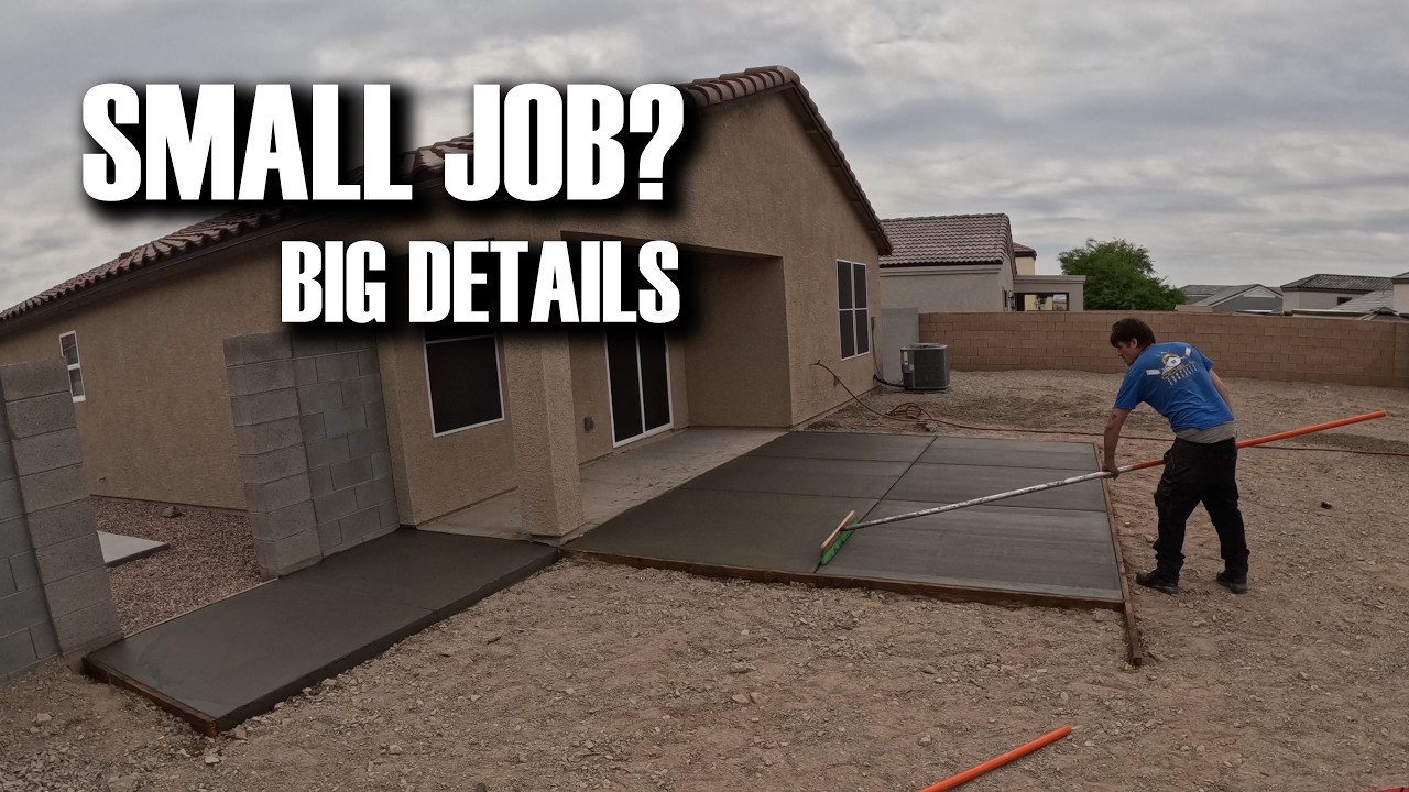 Small Job&hellip; Big Mistakes? Concrete Patio & Porch Done Right