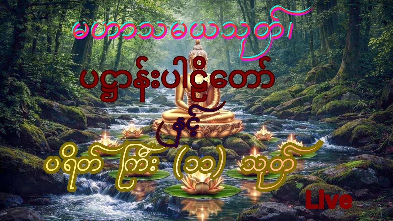 ပရိတ်ကြီး (၁၁)သုတ်၊ မဟာသမယသုတ်တော် နှင့် ပဋ္ဌာန်းပါဠိတော်