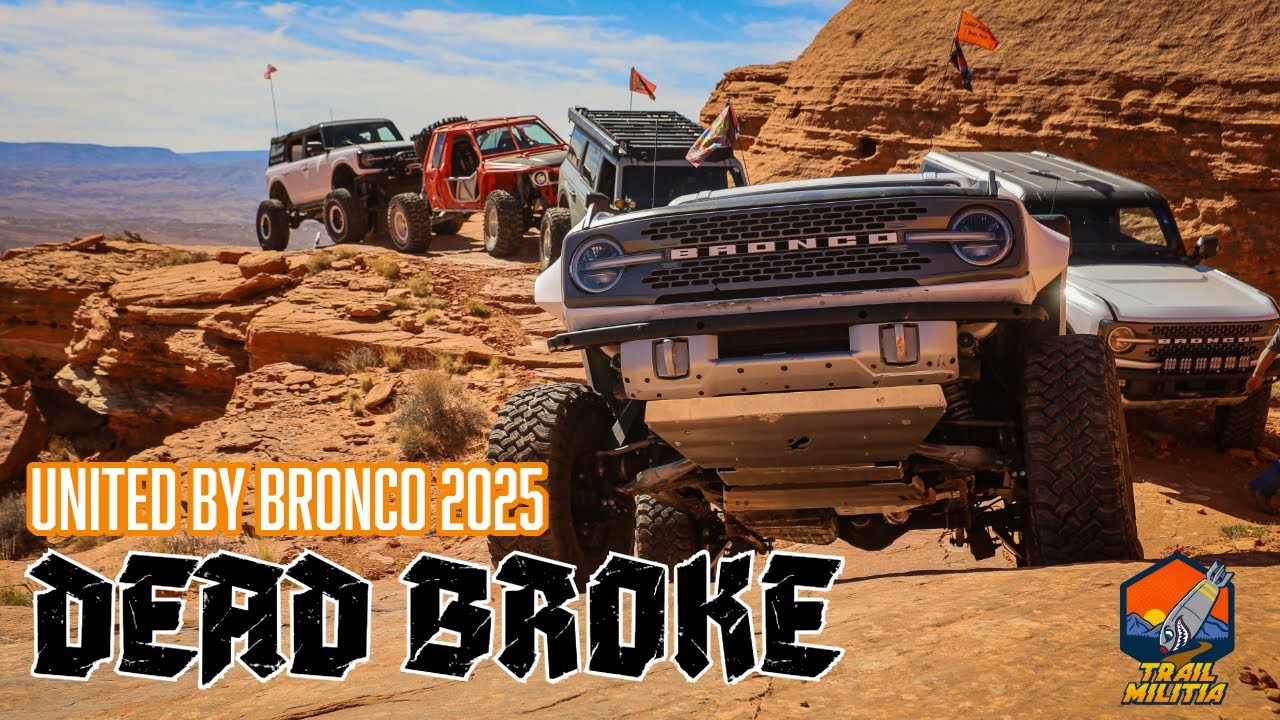 We BLEW up a DANA 60 and had a ton of close calls! United by Bronco 2025 Dead Broke