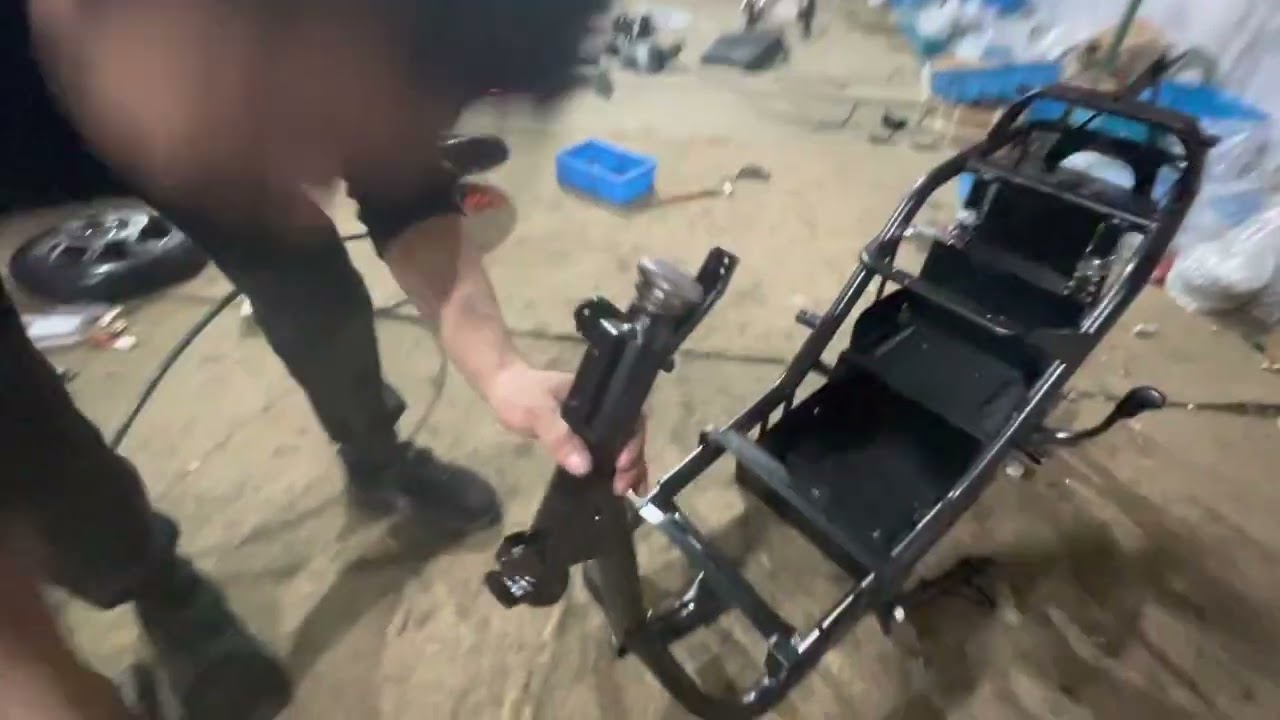 ELECTRIC SCOOTER SL MODEL CKD PARTS INSTALLATION INSTRUCTION PART A