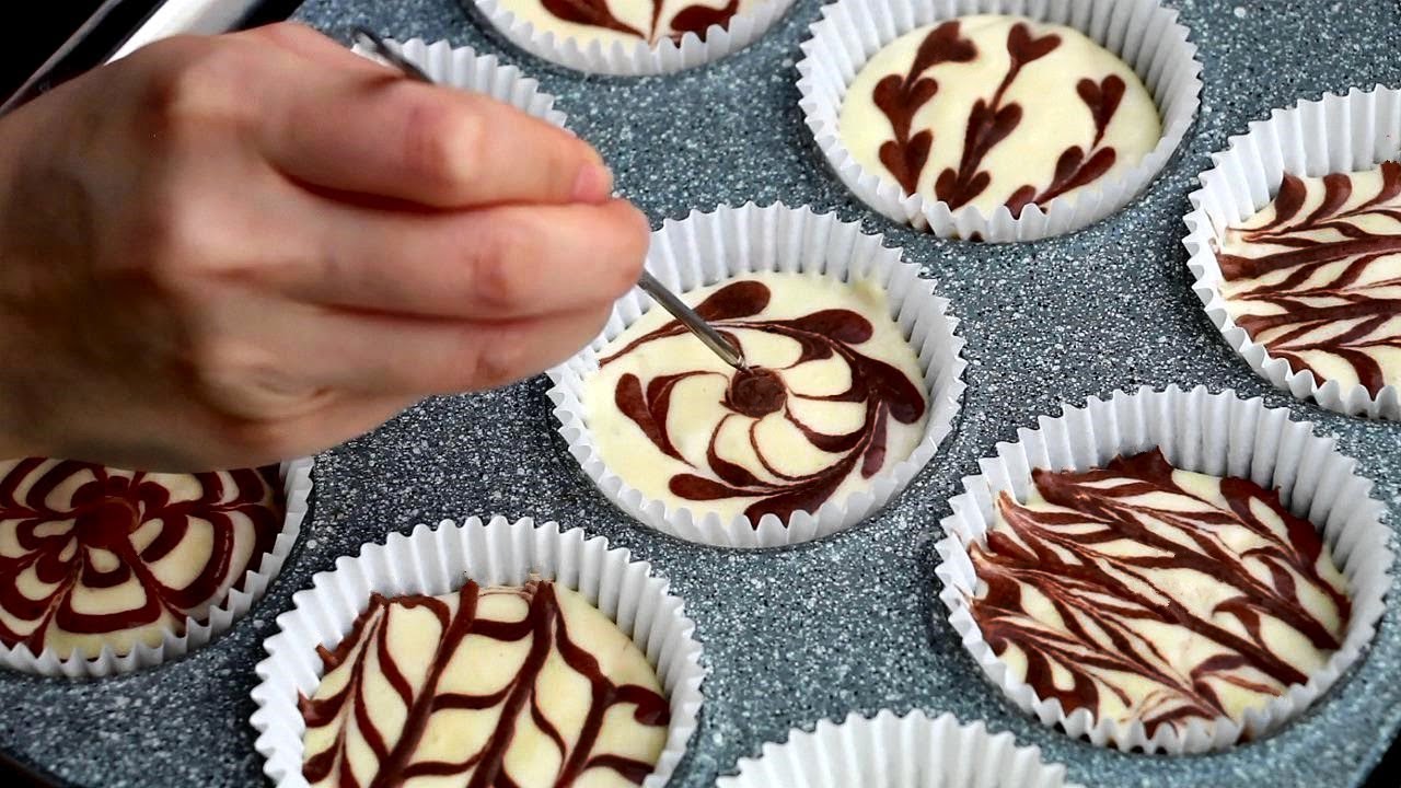 How To Make Chocolate Swirl Cupcakes | Cotton Soft Butter Sponge Cake Recipe