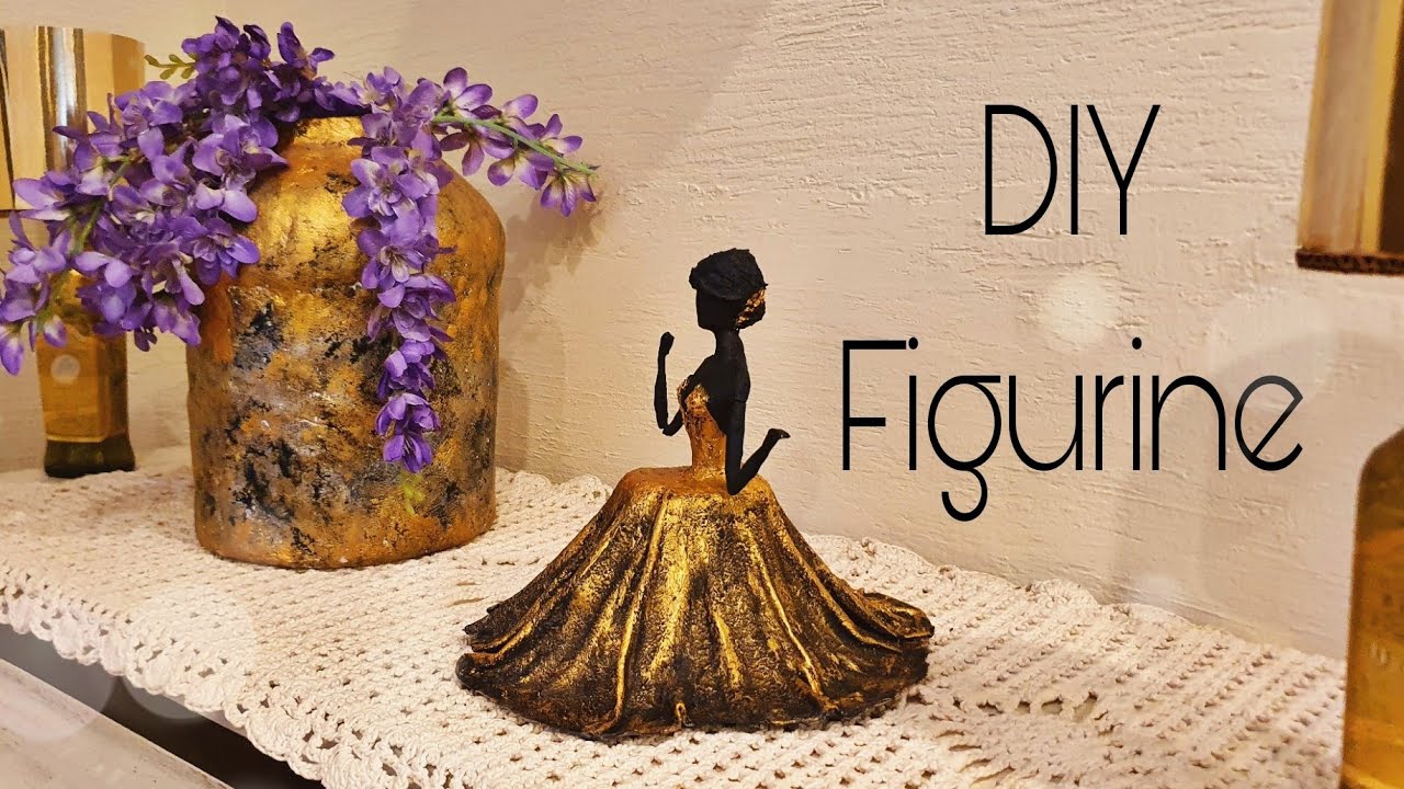 PLASTIC BOTTLE CRAFT IDEA| DIY ROOM DECOR SHOW PIECE Doll : #roomdecor #diy #howto