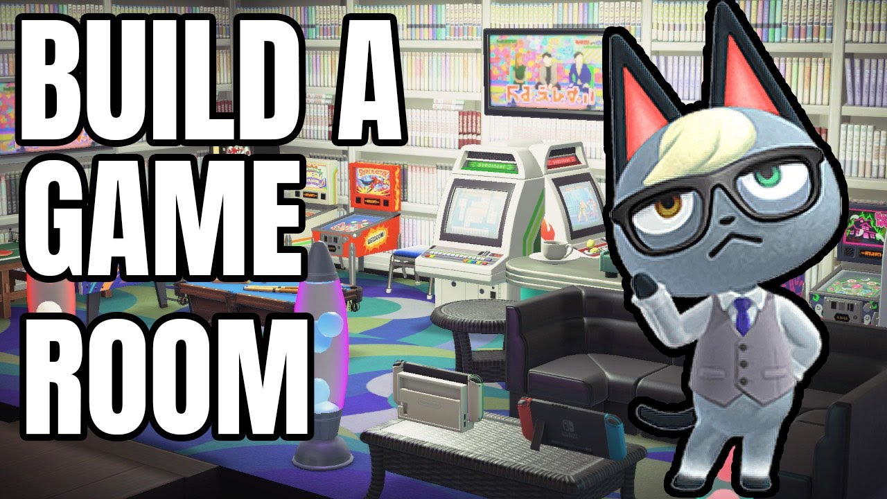 Build A Game Room/Man Cave In Animal Crossing New Horizons