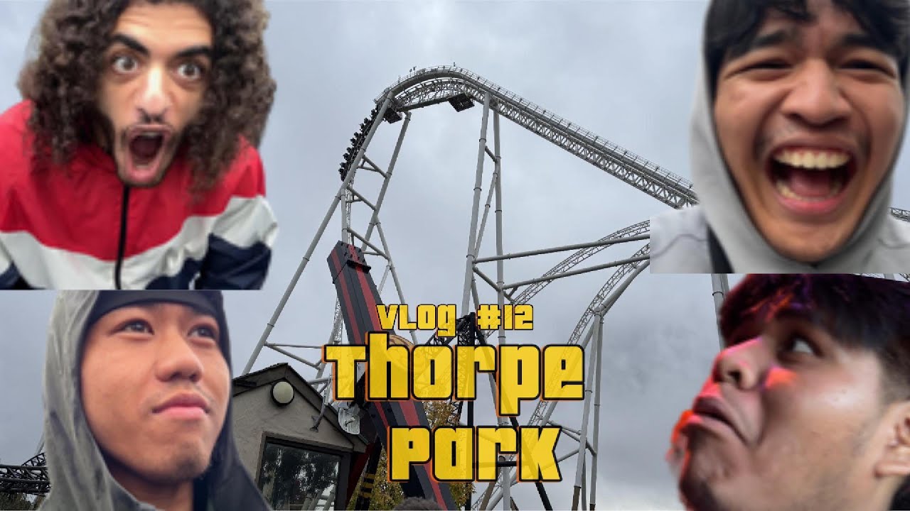 Thorpe Park + Fright night | Vlog 12