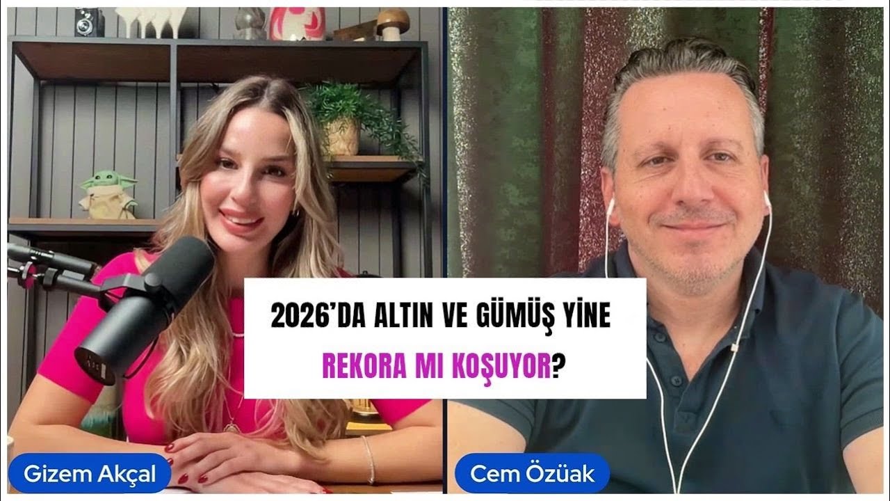 “Cem Özüak 2026’yi Açıkladı: Altın ve Gümüşte Tarihi Sıçrama mı Geliyor? Yıl Sonu Rallisi Masada!”