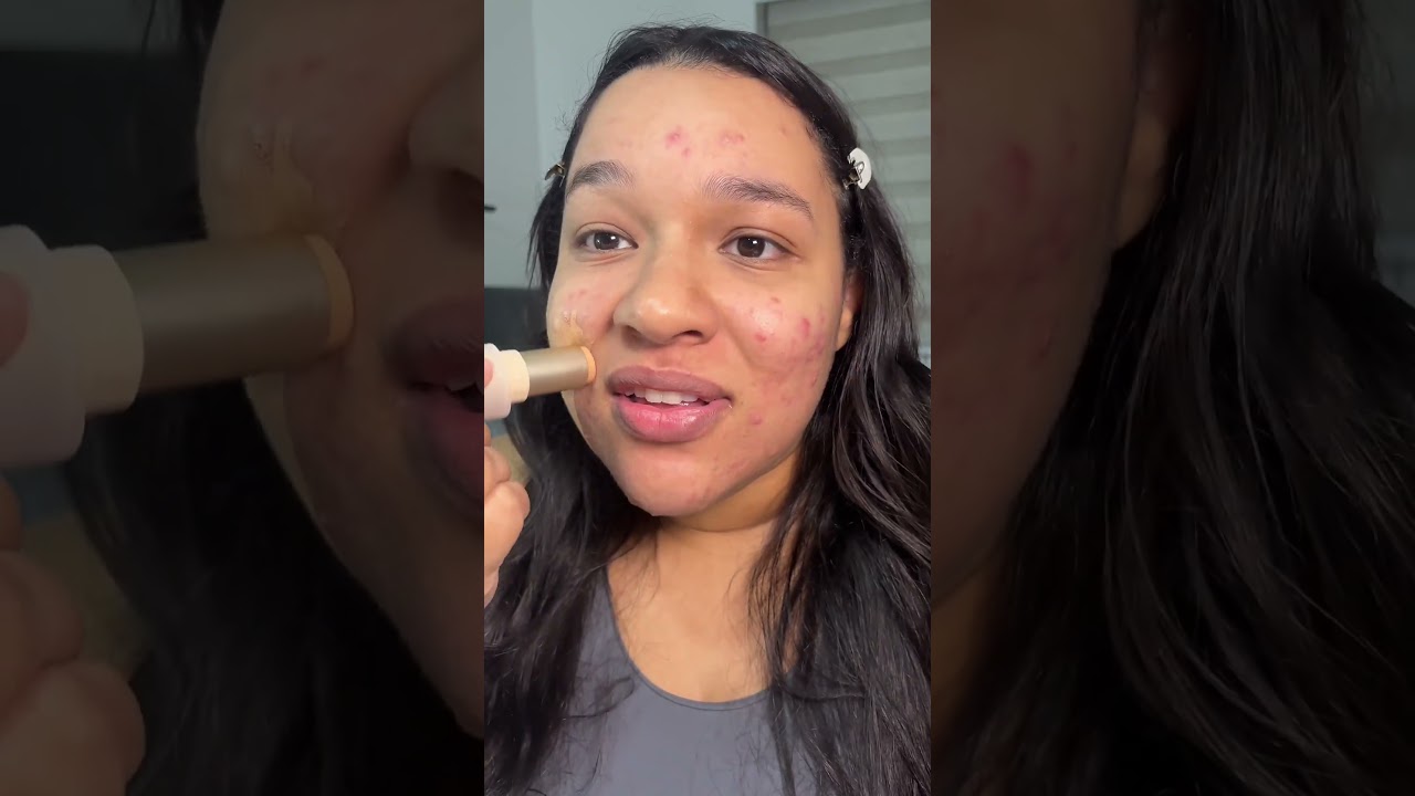 TESTEI A BASE STICK DA SHEGLAM | SHEIN #makeup #sheglam #resenhademaquiagem #base