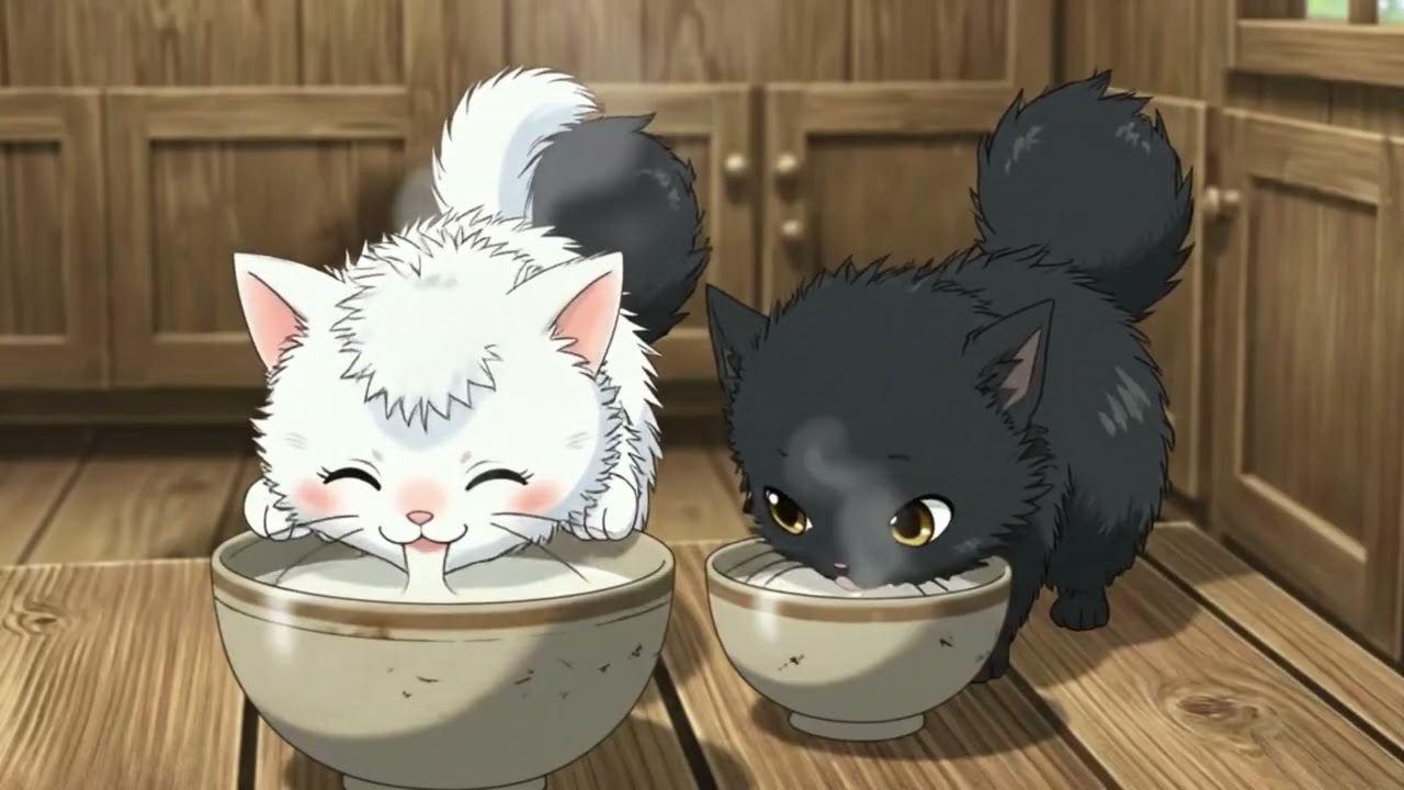 When the Black & White Spirits came to visit 🌿 Ghibli Vibe & Relaxing