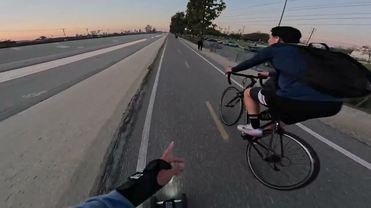 Speed Run On The San Gabriel River