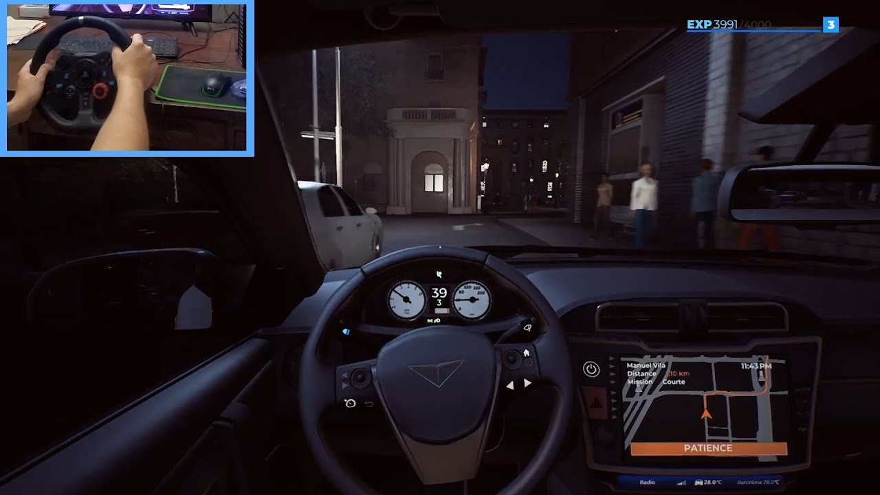 TAXI LIFE : A City Driving Simulator I Night Driving