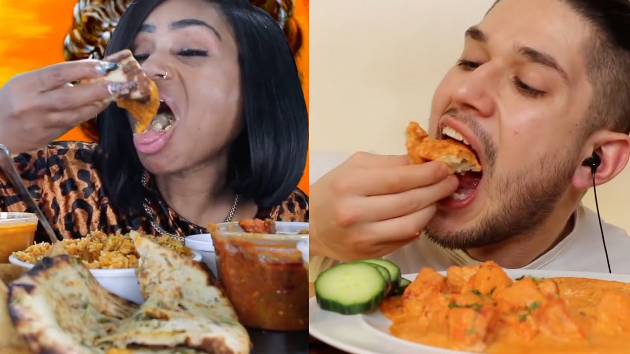 MUKBANGERS AND THEIR NAAN ACTION 😍