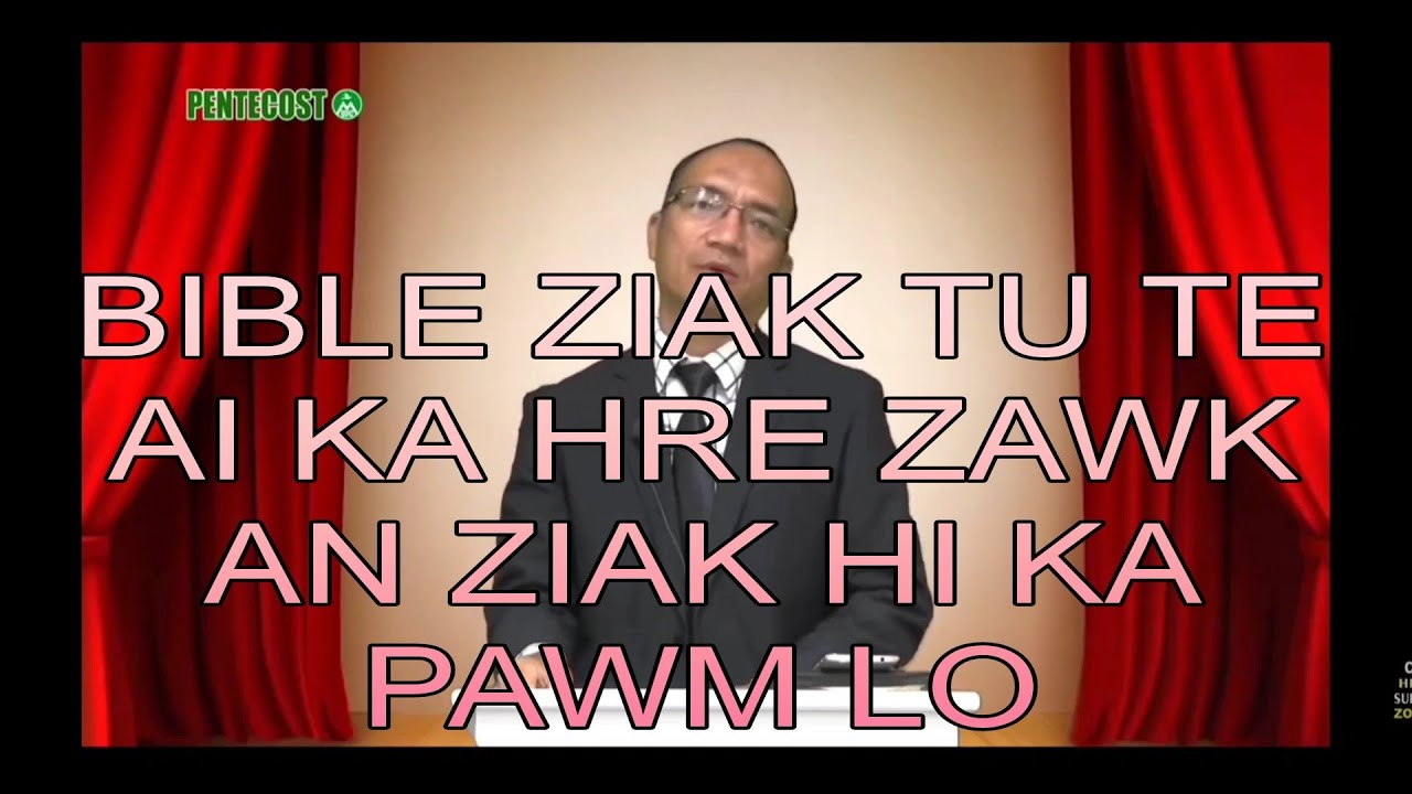 M.UPC pastor Thangliansanga'n Trinity a puh na dikloh zia hailan na