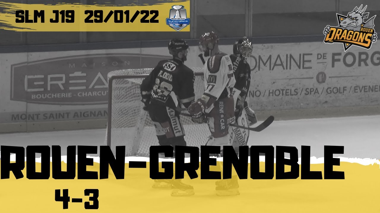 Hockey : Rouen - Grenoble Ligue Magnus 2021/2022 J19