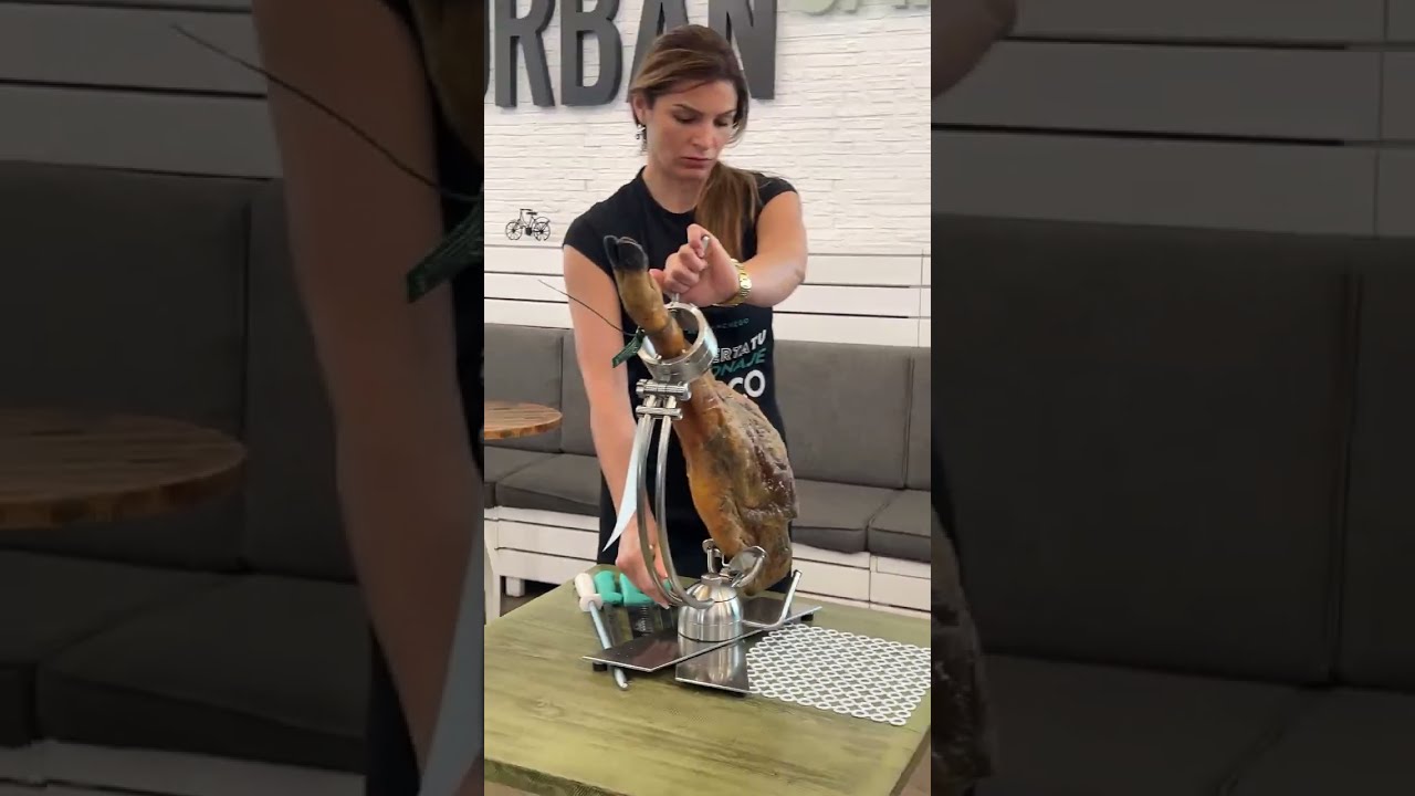 ¡Curso de jamón de Víctor Sanchego!
