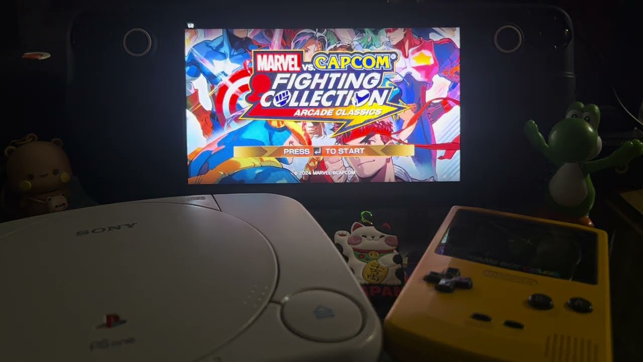 Marvel vs. Capcom Fighting Collection: Arcade Classics Steam deck gameplay