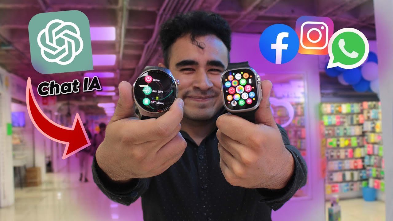 SMART WATCH con Inteligencia Artificial ⌚😱 en Plaza Izazaga 89