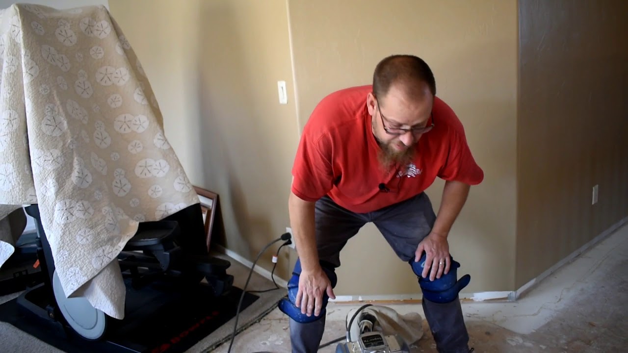 HOW TO PREP A WOOD SUB FLOOR FOR A CLICK TOGETHER FLOORING
