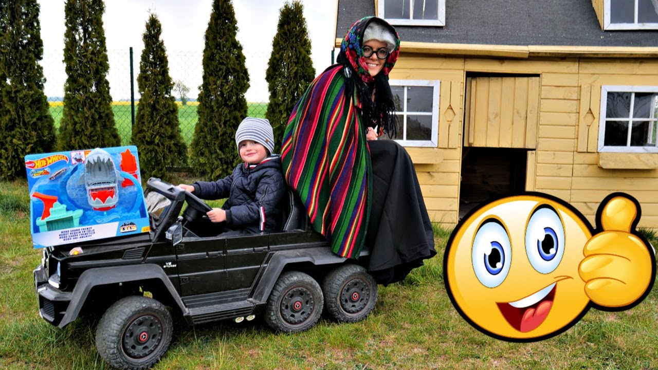 MARCEL POMAGA STARUSZCE i HOT WHEELS ROBOREKIN