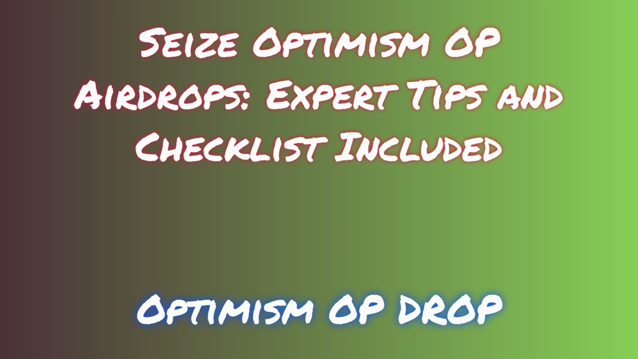 Get Free Optimism OP Airdrop  |  Discover Optimism OP Airdrop Exchange Options